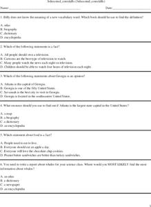 social studies skills worksheet