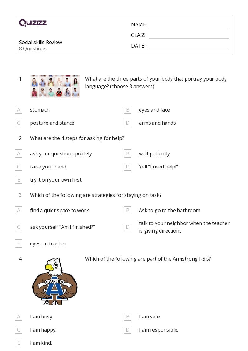 social studies worksheet for 3rd graders