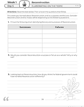 social studies worksheet for 8th graders