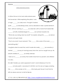 social studies worksheet for middle school