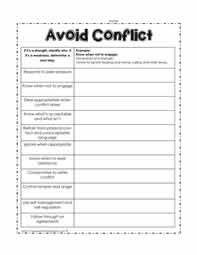 Social Skills Printables Worksheets