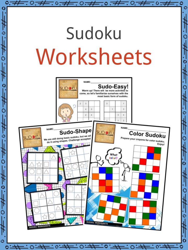 soduku worksheet