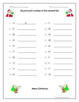 soft school math worksheet