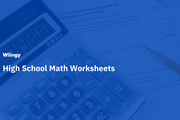 Top 10 Websites for High School Math Worksheets
