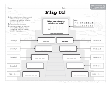 Cookie Time! (Fractions): Math Pyramid Puzzle | Printable Number ...