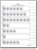 softschools counting money worksheet