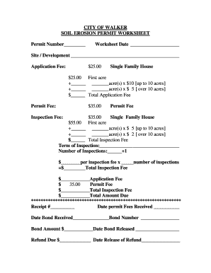 Soil Erosion Worksheet Pdf - Fill Online, Printable, Fillable ...