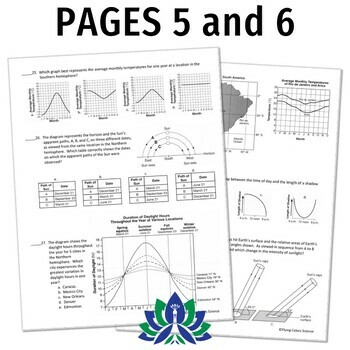 solar system motions reasons for seasons worksheet answers