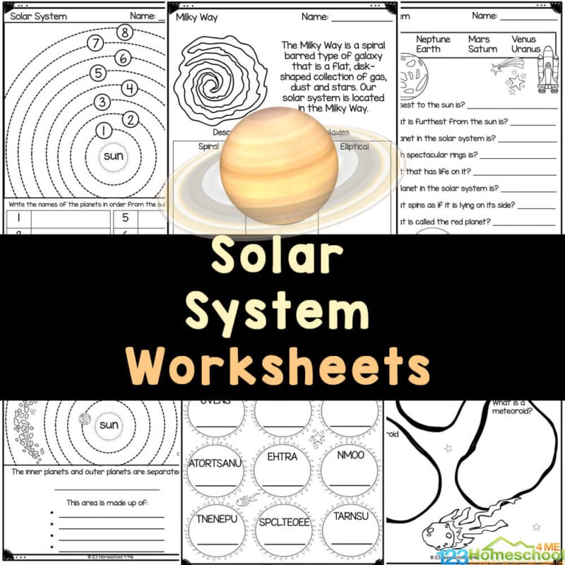 ???Solar System Worksheets - Worksheets Library