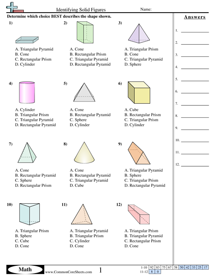 Shapes Worksheets | Free - Distance Learning, worksheets and more ...