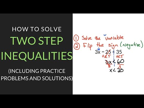 solve multi step inequalities worksheet