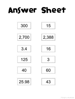 solve proportion worksheet