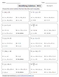 Absolute Value Inequalities Worksheet Fill Online,, 52% OFF