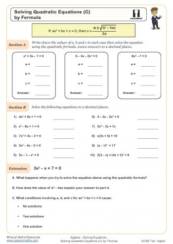 Solving Equations Worksheets - Solving Linear Equations Worksheets ...