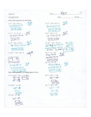 solving quadratic equations by factoring worksheet answers algebra 2