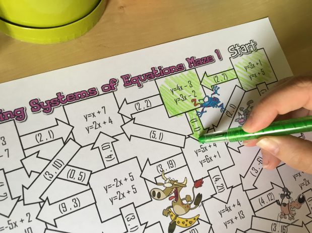 15 Systems of Equations Activities For Your Classroom - Idea Galaxy