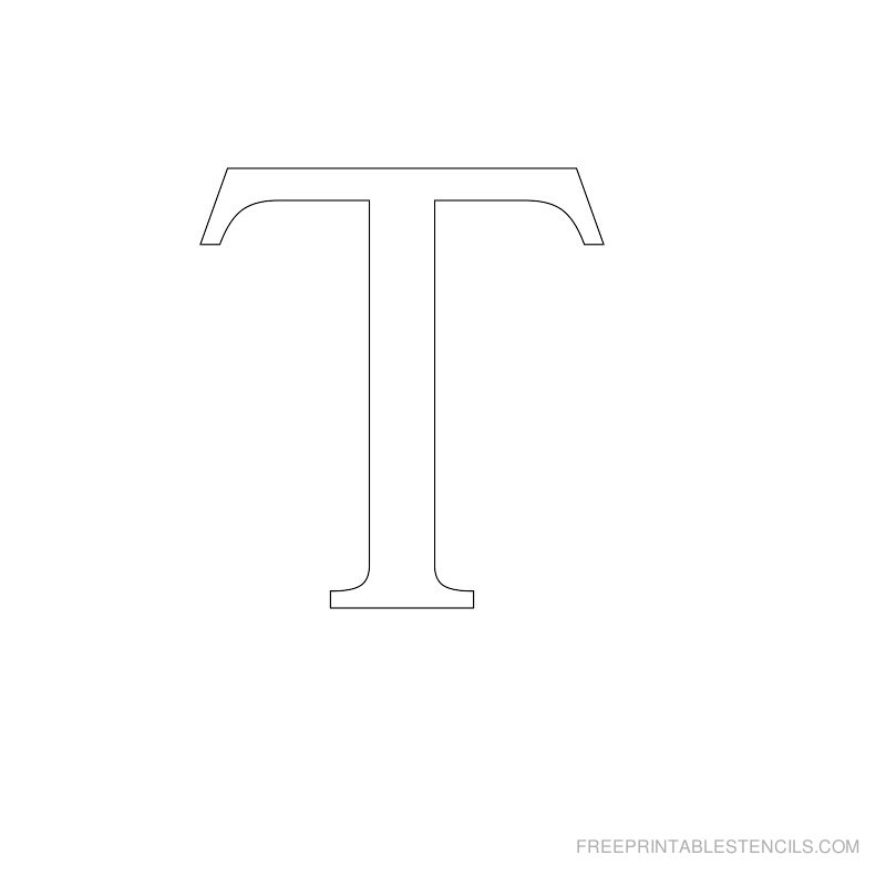 sorority letter stencils printable