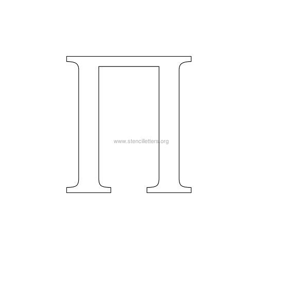 sorority letter stencils printable