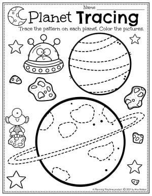 space worksheet