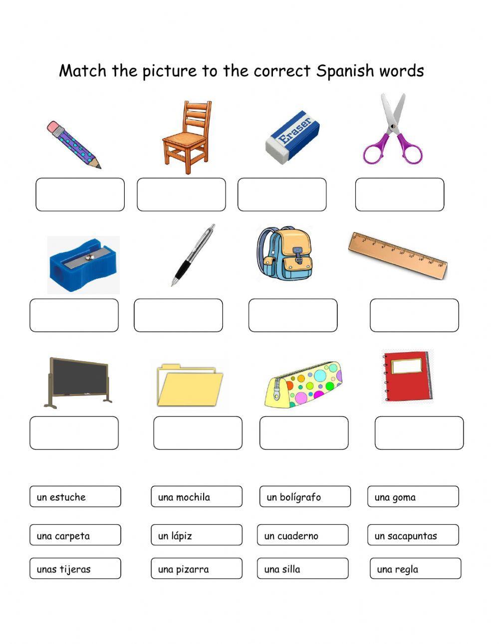 Classroom Objects Online Exercise For 8 Live Worksheets Worksheets Classroom Objects Online Exercise For 8 Live Worksheets Worksheets