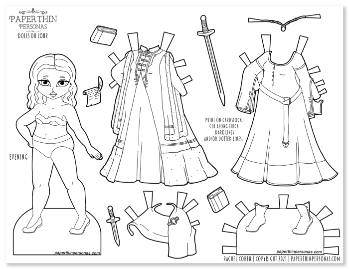 spanish paper dolls printable