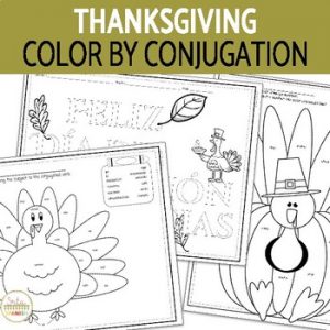 spanish thanksgiving worksheet