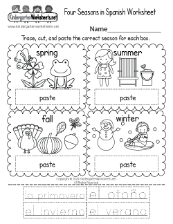 spanish worksheet elementary