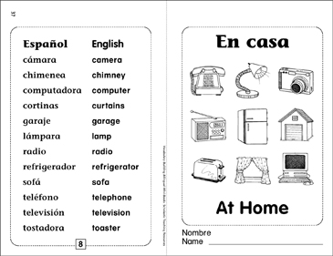 spanish worksheet for 5th grade