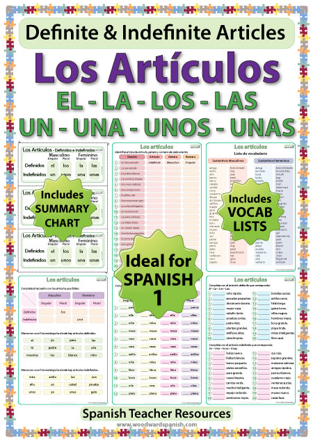 spanish worksheet with answers