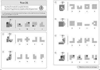 11+ Spatial Reasoning Quick Practice Tests Age 9-10 (Year 5): For ...
