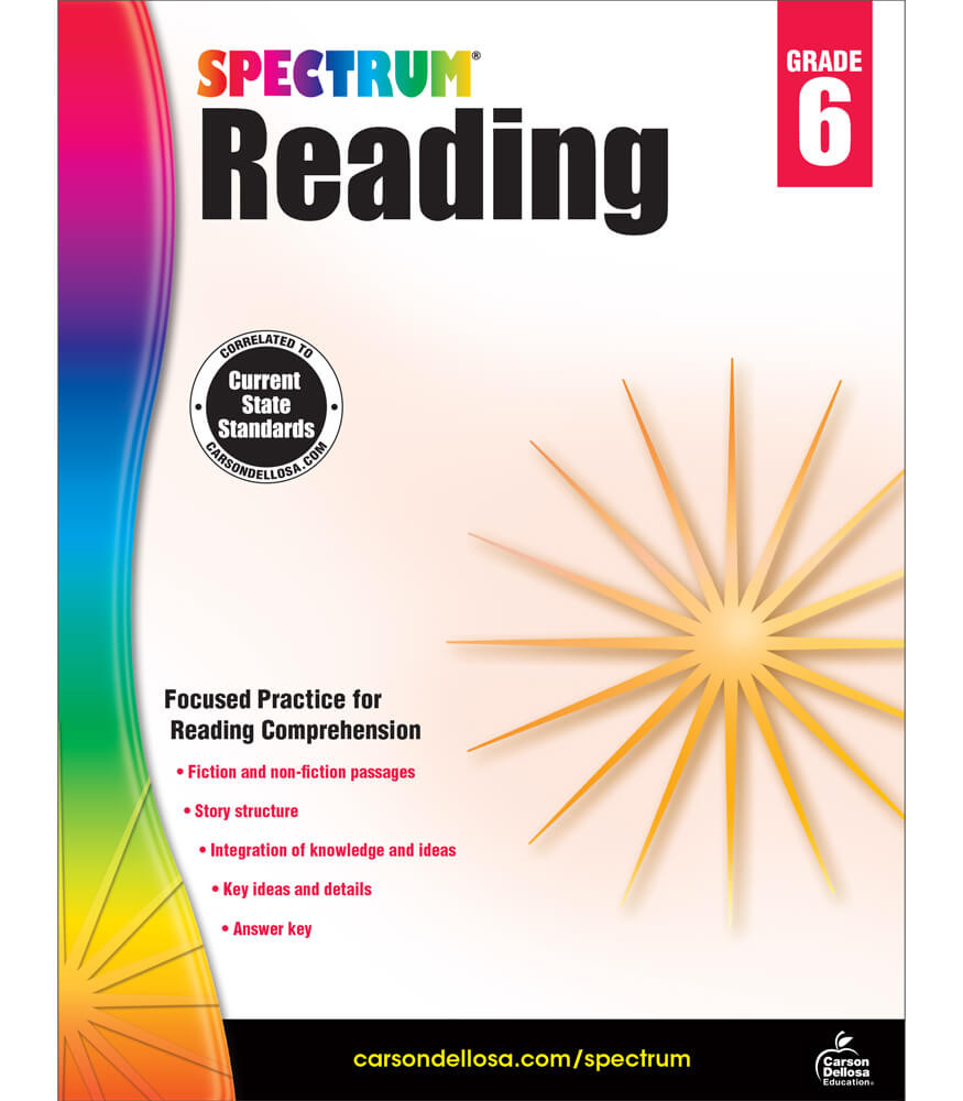 Grade 6 Spectrum Reading Workbook eBook (PDF)