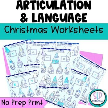 Syntax Worksheets for Speech Therapy - Dr. Karen Speech and Language