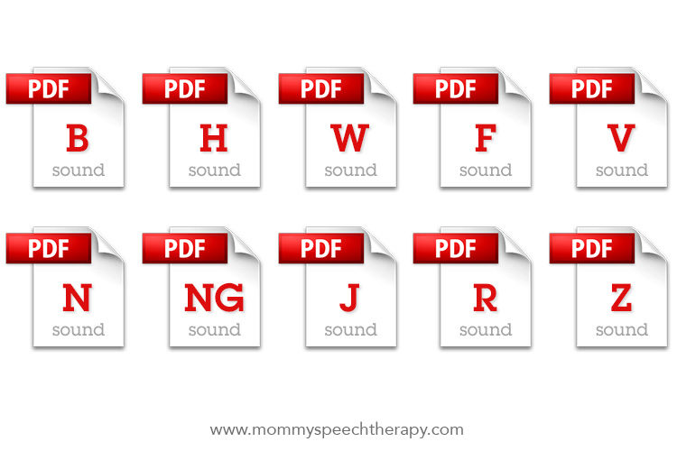 More Speech Worksheets! - Mommy Speech Therapy