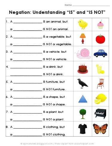 Verbal Attention Worksheet Packet Printable PDF, 46% OFF