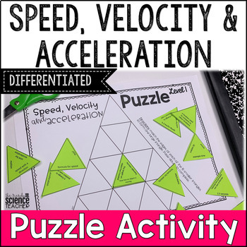 Speed, Velocity and Acceleration Review Puzzle [Activity] ⋆ The ...