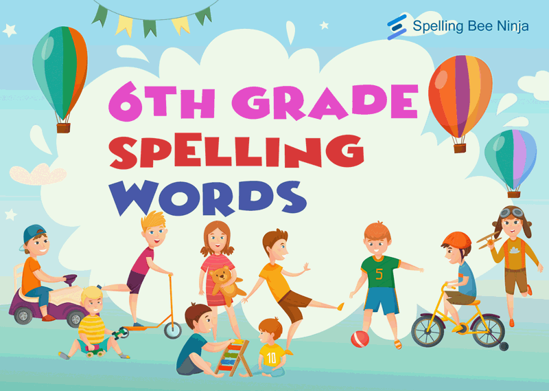 spelling for 6th grade