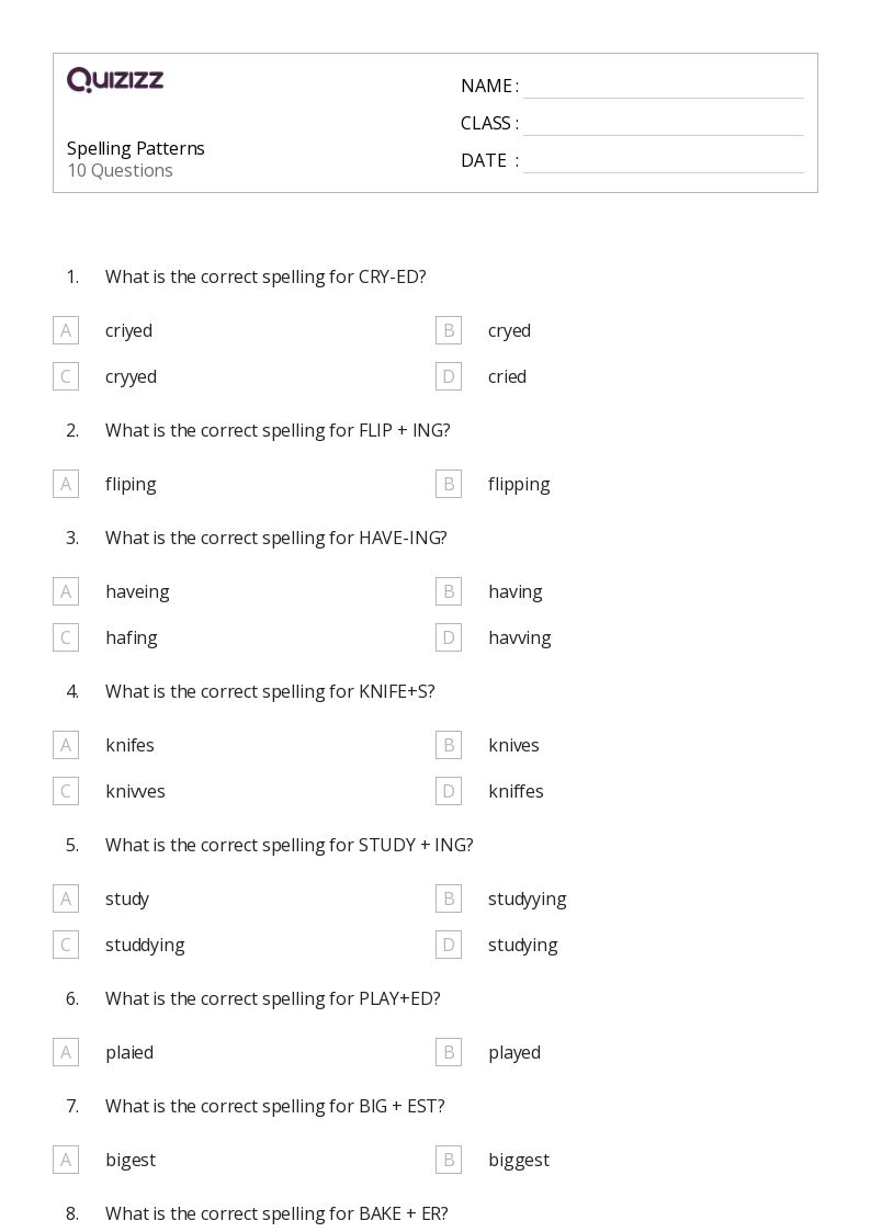 Irregular Spelling Patterns Worksheets ReadingVine Worksheets Library