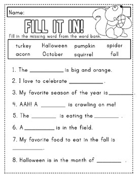 spelling worksheet 2nd graders
