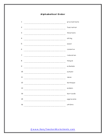 spelling worksheet for middle school