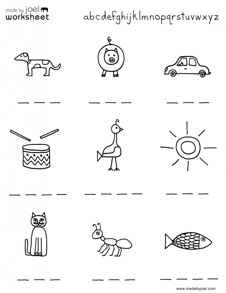 spelling worksheet free