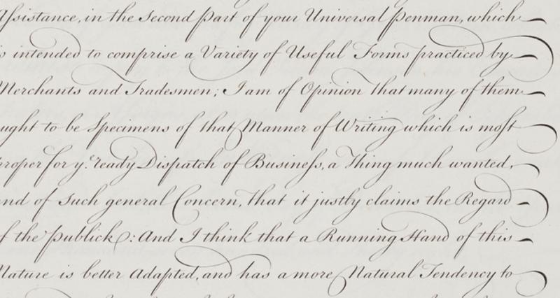 Spencerian Script Examples - The Write Stuff - The Fountain Pen ...