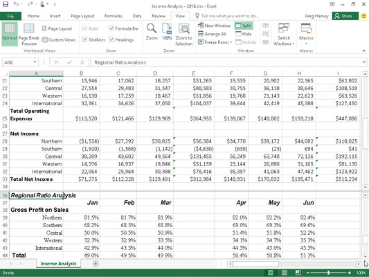 How To Split Worksheet In Excel - Worksheets Library