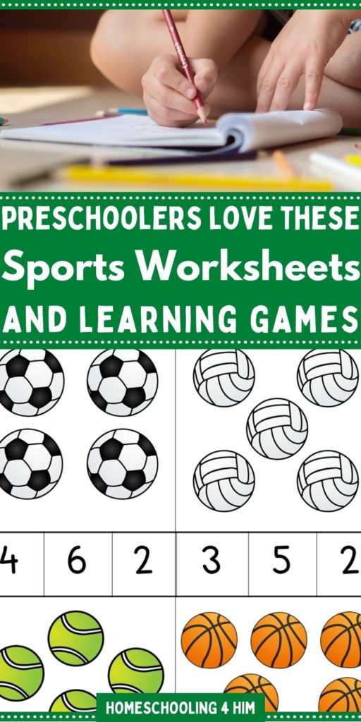 sports addition worksheet
