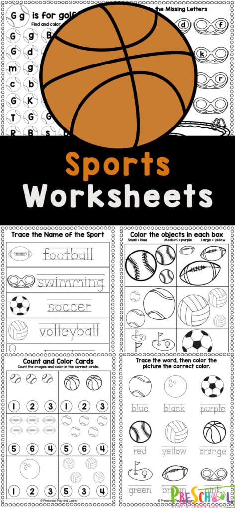 sports worksheet free