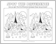 Free Printable Spot the Difference Picture Puzzles | Print it Free