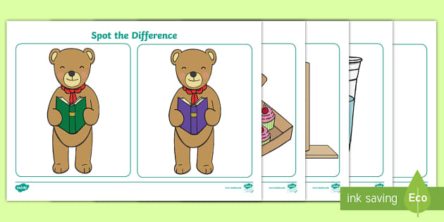 Spot the Difference Worksheet / Worksheet - Spot the Difference ...