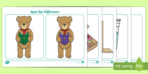 Spot the Difference Worksheet / Worksheet - Spot the Difference ...