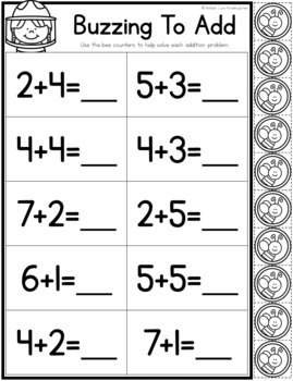 Spring Addition and Subtraction with Counters - Natalie Lynn ...