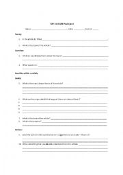 SQ3R Worksheet - ESL worksheet by LuluSTL
