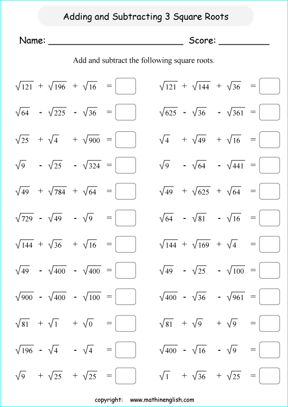 Printable primary math worksheet for math grades 1 to 6 based on ...